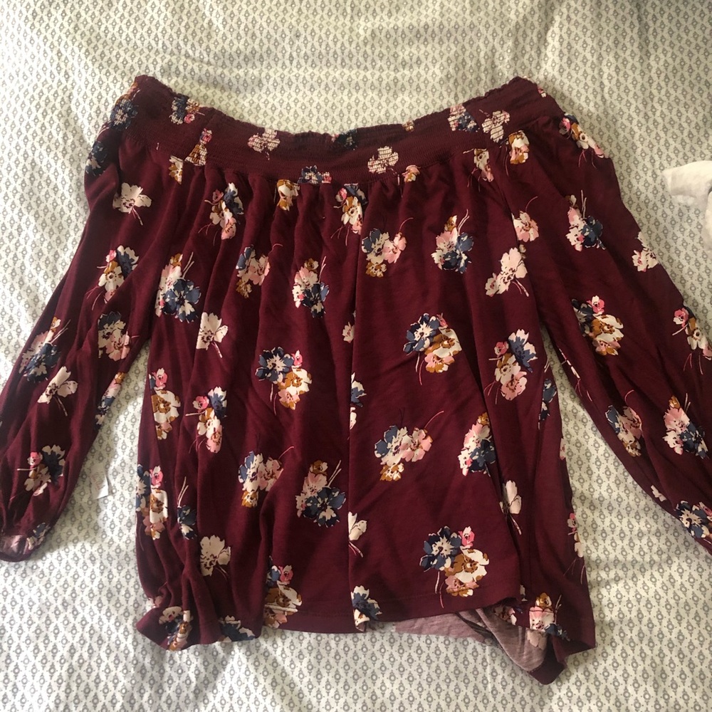 Off the shoulder top